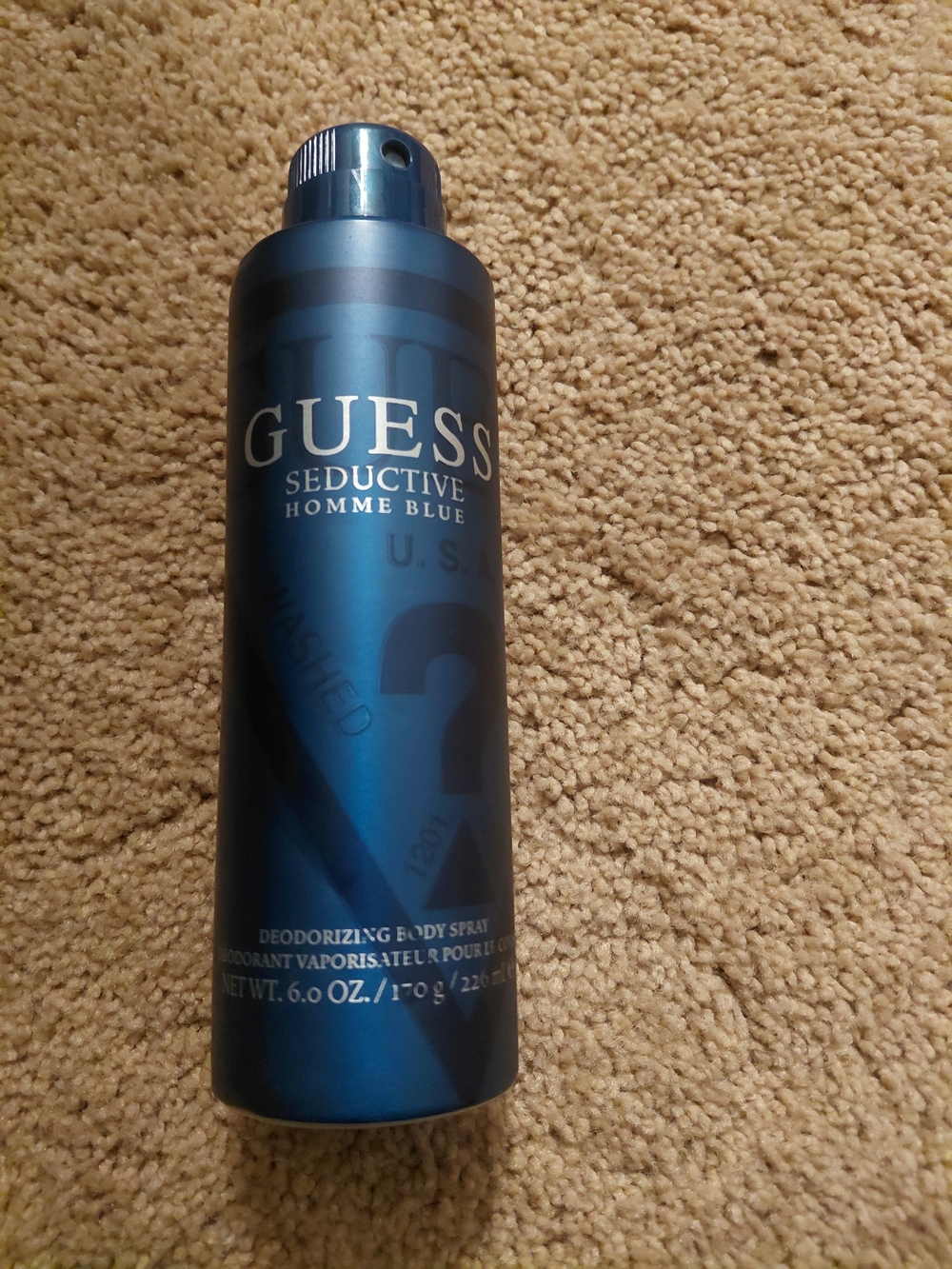 Guess Seductive Homme Blue Men’s Deodorizing Body Spray - Blue